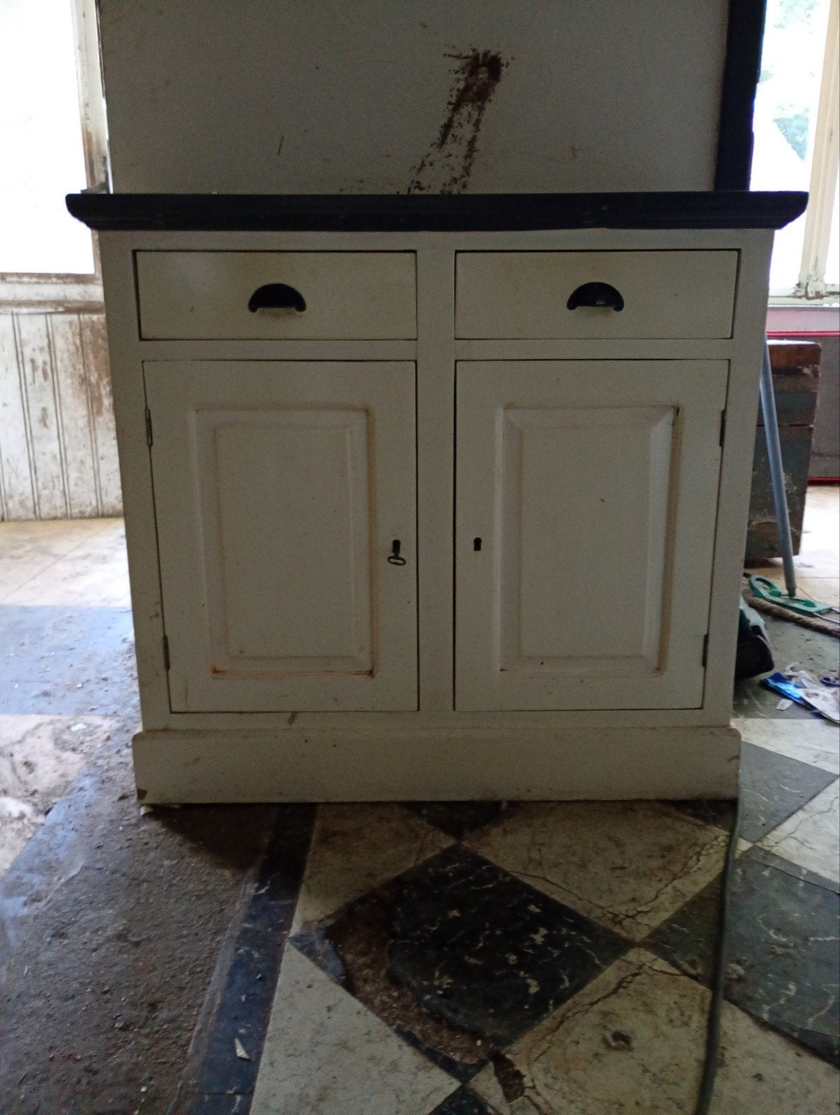 stevige houten kast., Huis en Inrichting, Ophalen
