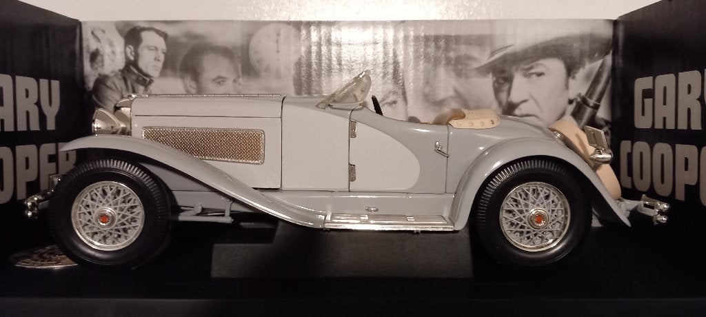 1/18 Duesenberg SSJ Roadster Gary Cooper's 1935 ERTL, Enlèvement ou Envoi, Comme neuf, Voiture, ERTL