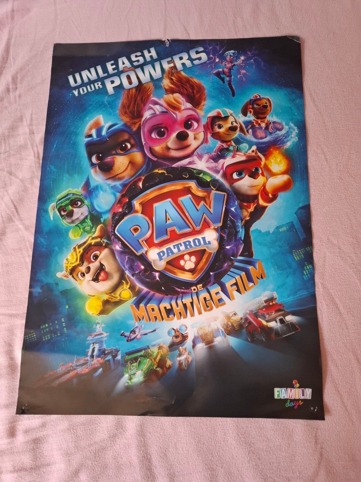 Paw patrol poster, Ophalen