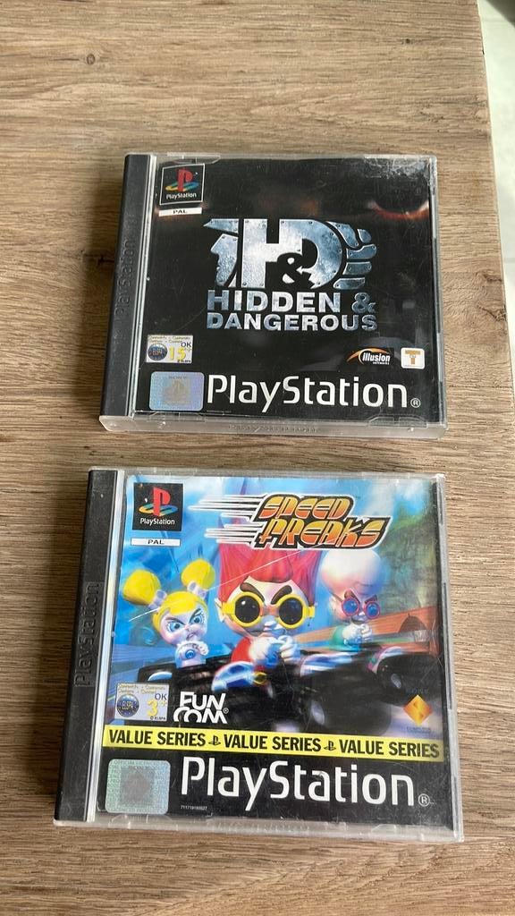 Speed Freaks    Hidden & Dangerous, Avontuur en Actie, Gebruikt, 1 speler, Eén computer