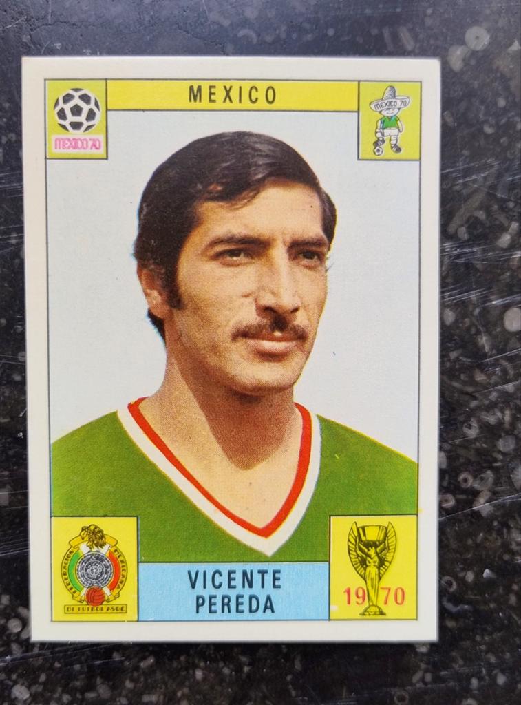 Panini (Mexique, Coupe du monde 1970 : Vicente Pereda), Enlèvement