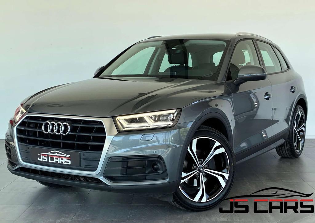 Audi Q5 2.0 TDi-1ERPRO-COCKPIT-GPS-CUIR-JANTES20-PDC-ATTELAG, Argent ou Gris, Achat, Euro 6, Entreprise