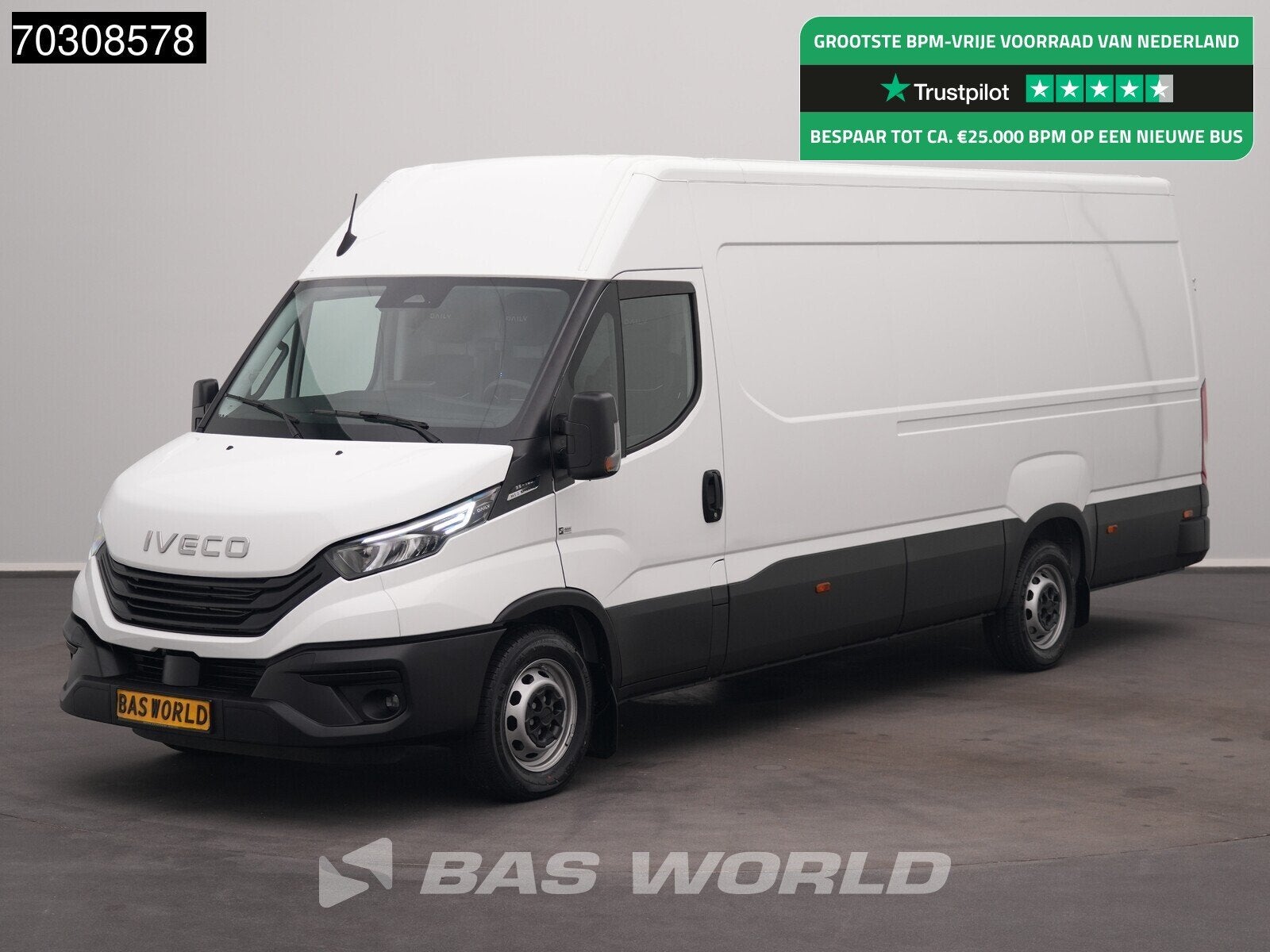 Iveco Daily 35S16 3.0L Automaat L3H2 3,5t Trekhaak LED ACC A, Automaat, Stof, Euro 6, Iveco