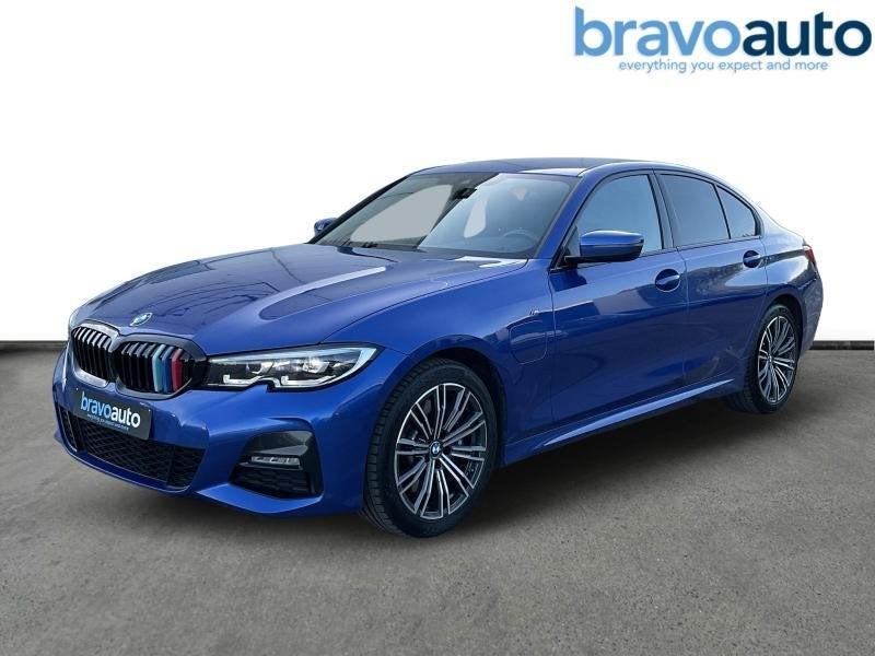 BMW 3-Serie 330e M Sport, Auto's, BMW, Automaat, 1998 cc, Blauw, 184 pk