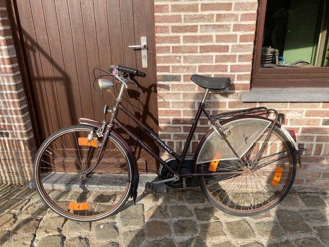 Damesfiets Burgers voor kot of station, Ophalen, Gebruikt, Velgrem, Overige merken