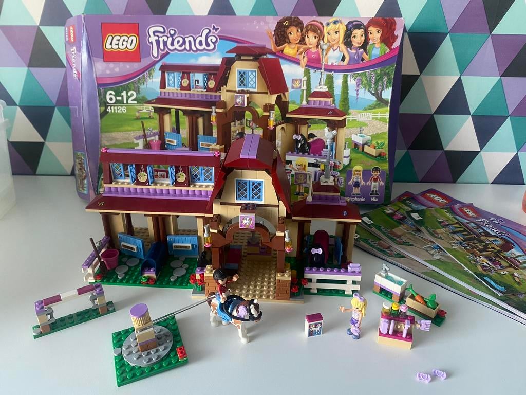 41126 Heartlake paardrijclub, Kinderen en Baby's, Speelgoed | Duplo en Lego, Ophalen, Lego, Friends, Zo goed als nieuw