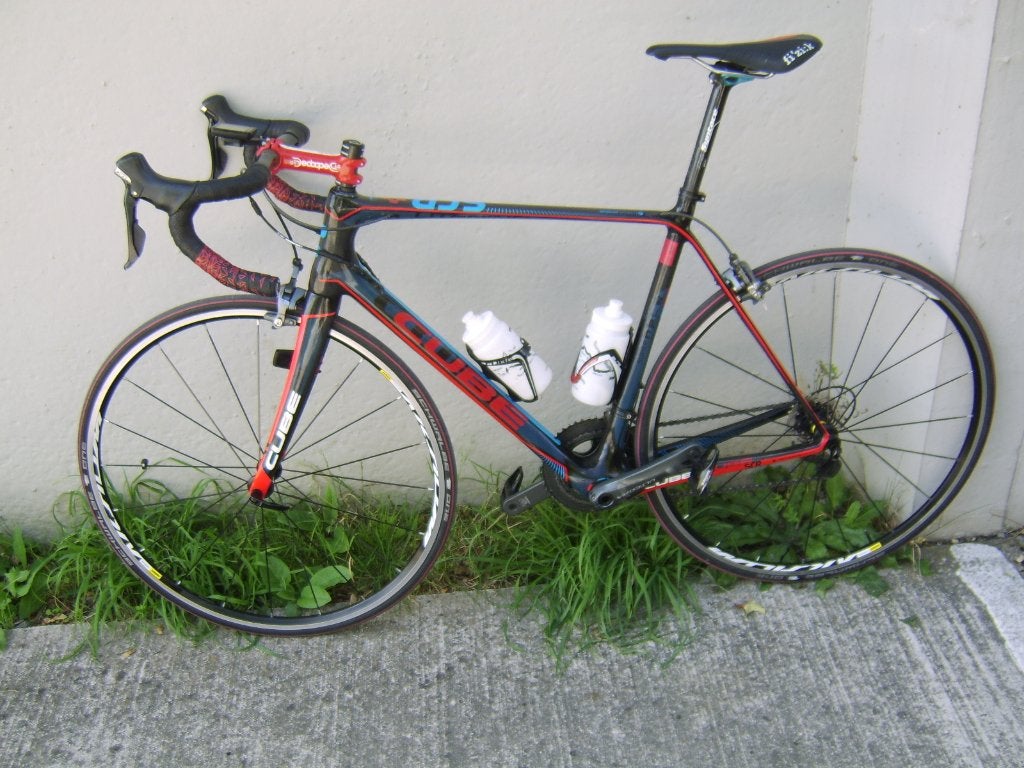 Vélo Cube full carbone, Vélos & Vélomoteurs, Enlèvement, Comme neuf, Carbone
