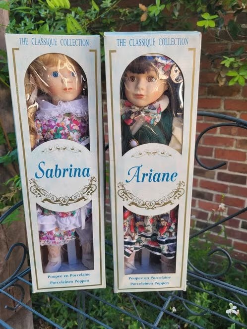 2 poupées vintage en porcelaine - « The Classique », Enlèvement