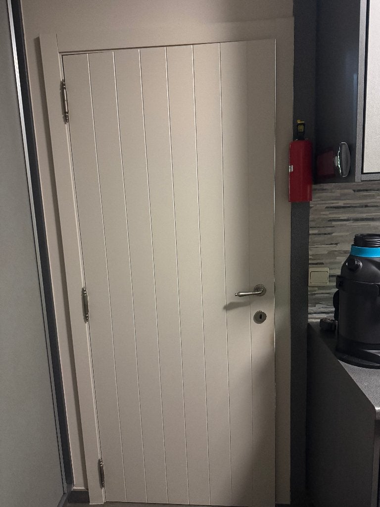 Deuren, Doe-het-zelf en Bouw, Deuren en Vliegenramen, Ophalen, Gebruikt, 80 tot 100 cm, 215 cm of meer