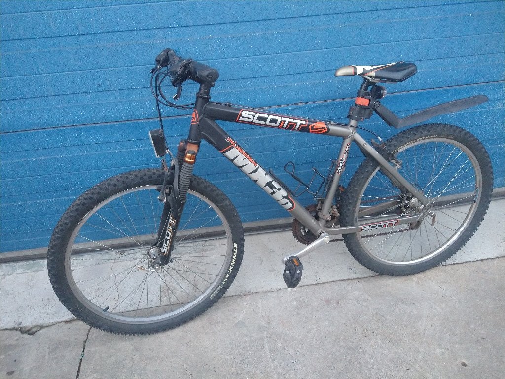 vélo pour enfants avec roues de 26 pouces/Shimano Scotty, Vélos & Vélomoteurs, Enlèvement, Utilisé, 20 pouces ou plus, Scott