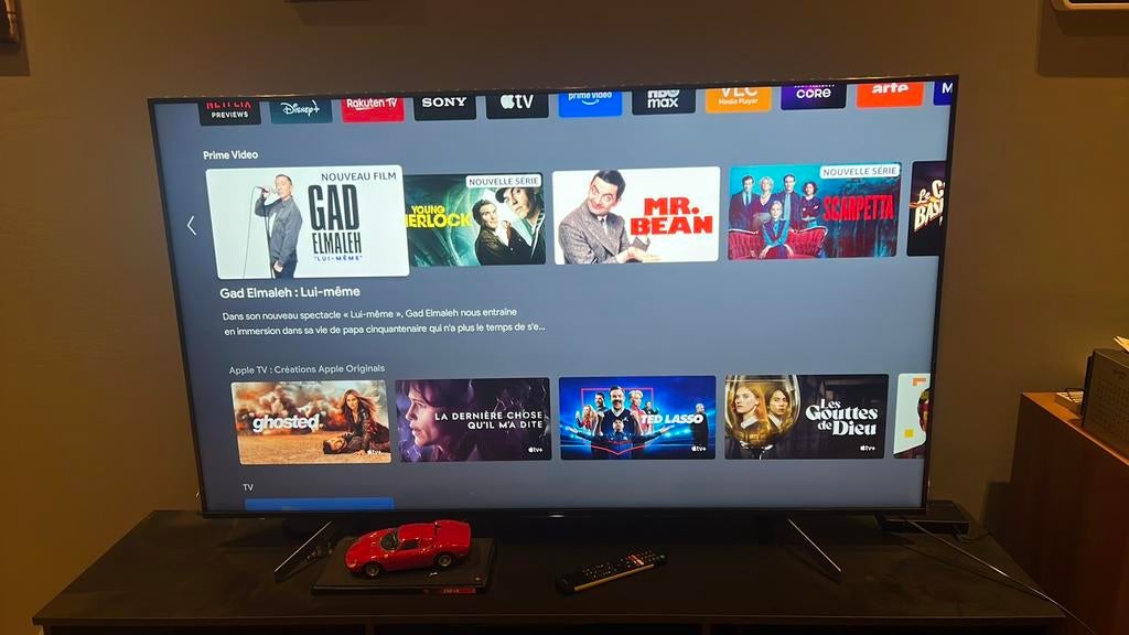 Tv plasma sony brava 165cm, Enlèvement, Comme neuf