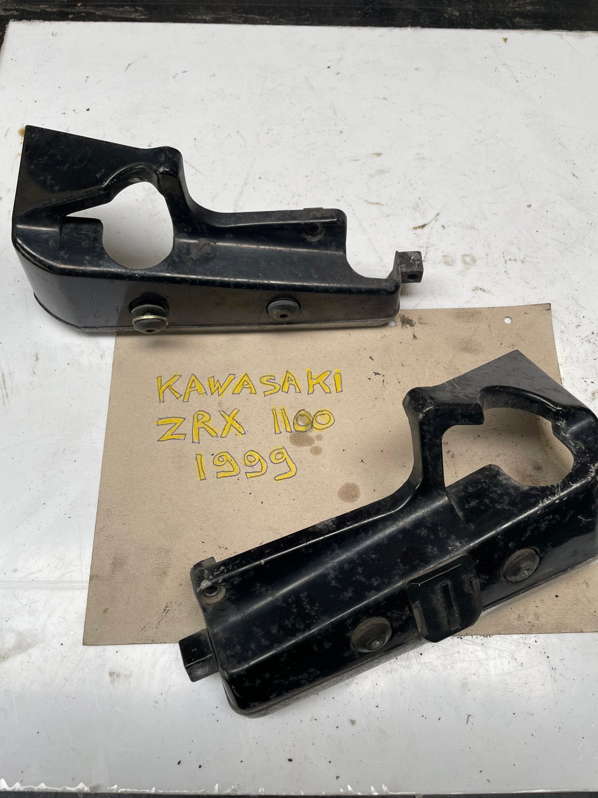 Radiator zijcovers set kawasaki ZRX 100, Motos, Enlèvement ou Envoi