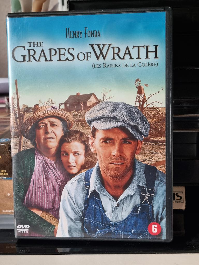 The Grapes of Wrath,, John Ford, Henry Fonda, Jane Darwell, Enlèvement ou Envoi