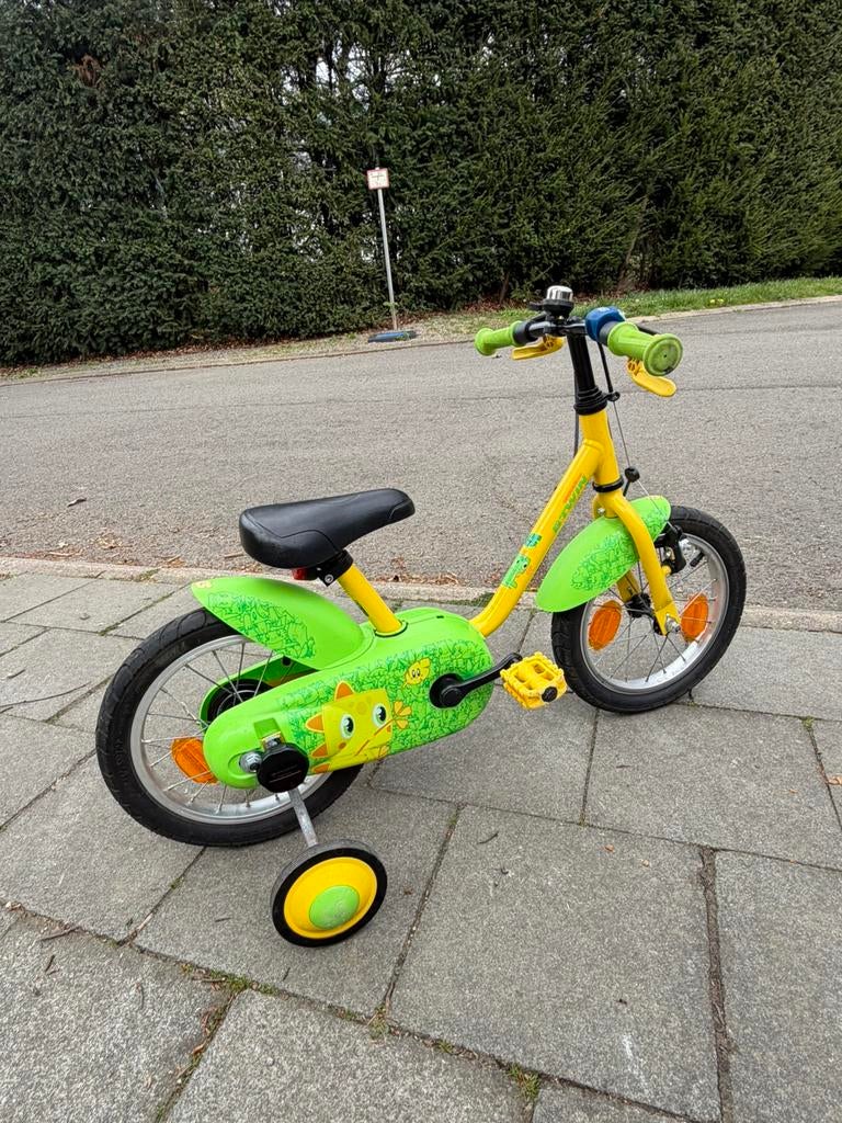 Vélo 14 pouces, Vélos & Vélomoteurs, Enlèvement, Utilisé, Moins de 16 pouces, Stabilisateurs