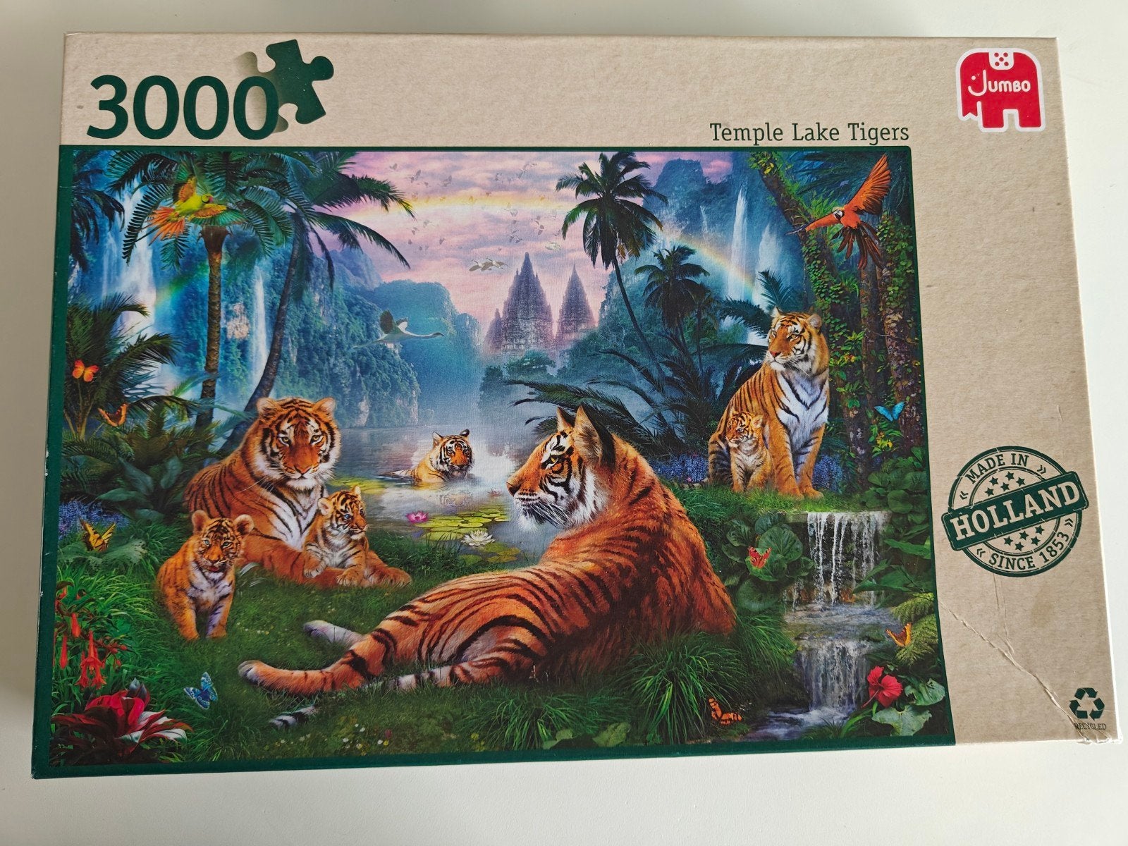 puzzel 3000 stukjes, Hobby en Vrije tijd, Ophalen of Verzenden, Meer dan 1500 stukjes, Zo goed als nieuw, Legpuzzel