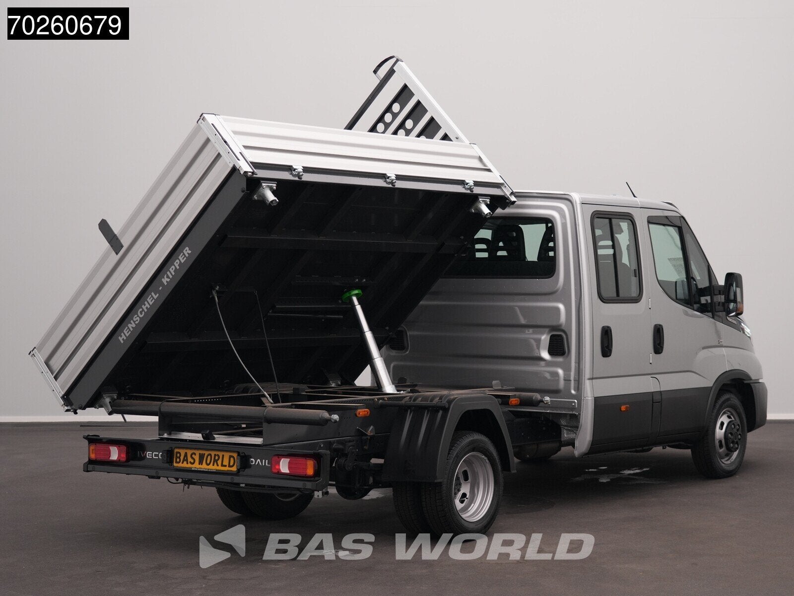 Iveco Daily 35C21 BPM Vrij! 3.0L Automaat Driezijdige Kipper, Autos, Camionnettes & Utilitaires, Neuf, Argent ou Gris, Achat, Euro 6