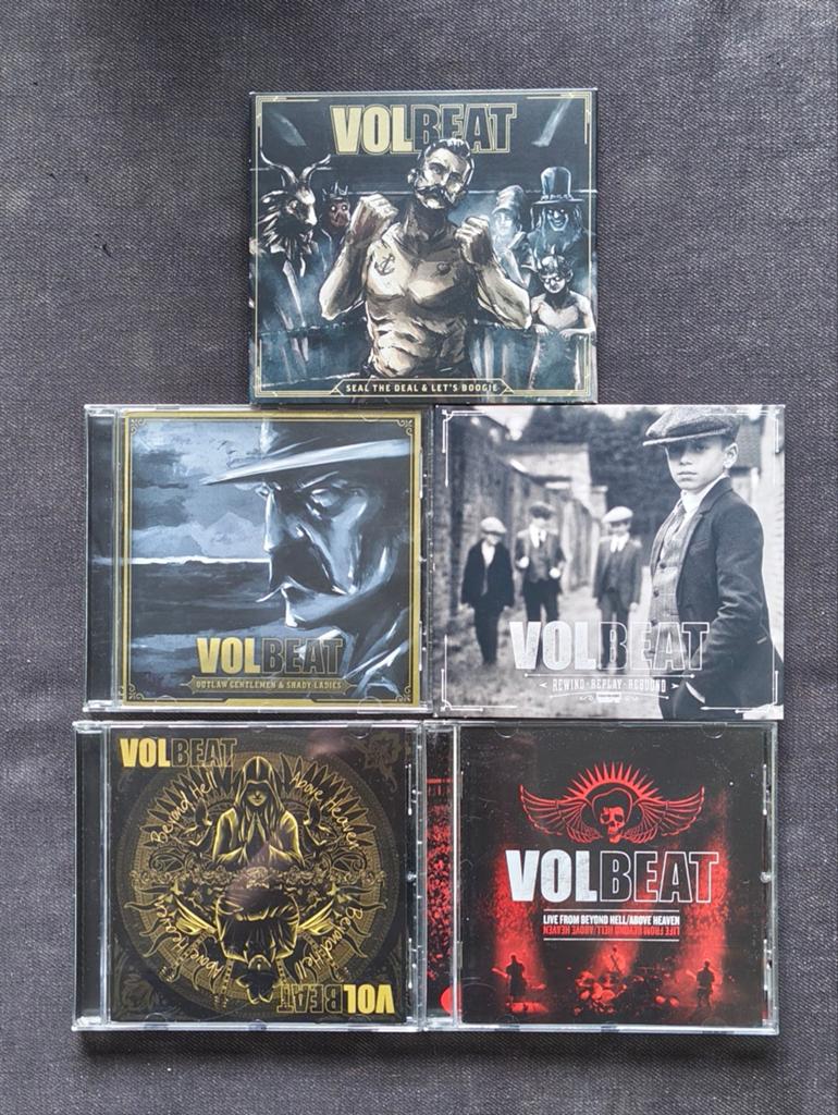Volbeat - 6 cds, Ophalen of Verzenden