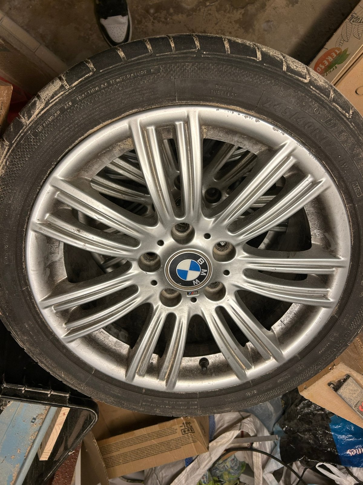 jante bmw 17p, Autos : Pièces & Accessoires, Enlèvement ou Envoi, 17 pouces, Pneu(s)