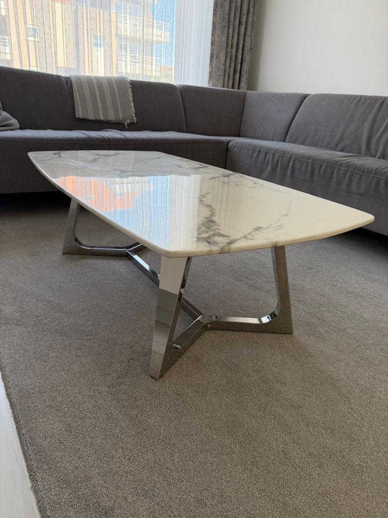 Marmer tafelset, Ophalen, Overige materialen, 50 tot 100 cm, Zo goed als nieuw