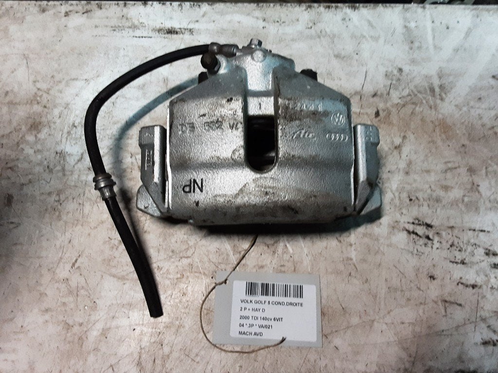 ETRIER DE FREIN AVANT DROIT Volkswagen Golf V (1K1), Volkswagen, Mevr. I. Hauben, Utilisé, Rue de l'Espoir 34 34
4030  GRIVEGNÉE, BE