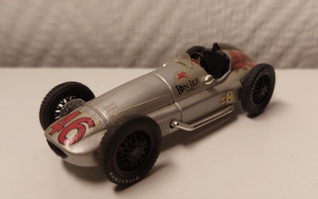 Zilveren Indianapolis motor speedway 1947 auto merk Brumm 💫, Ophalen, Gebruikt, Auto, Overige merken