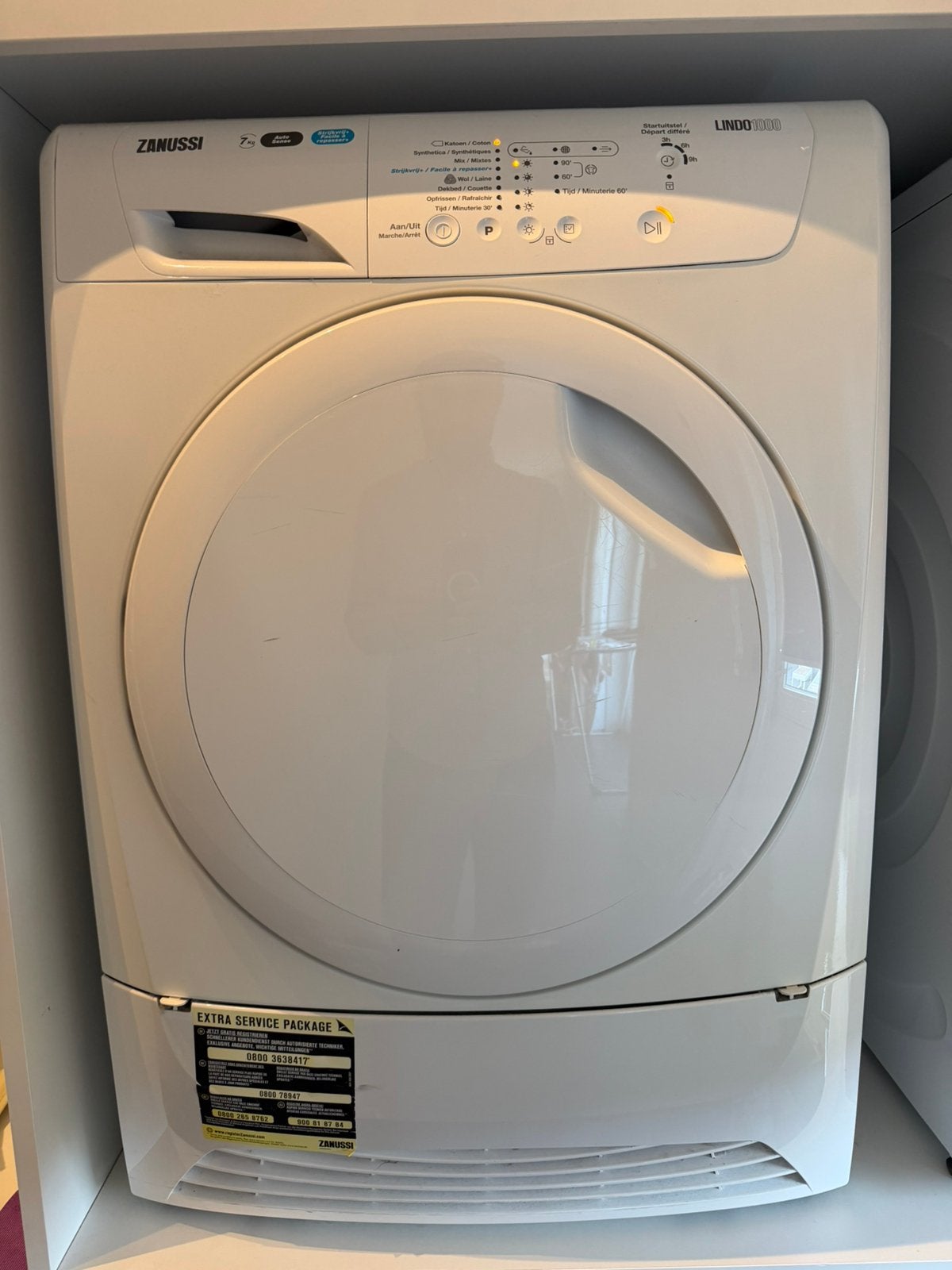 Zanussi lindo1000 zonder viltband, Enlèvement, Utilisé, Élévateur, À condensation