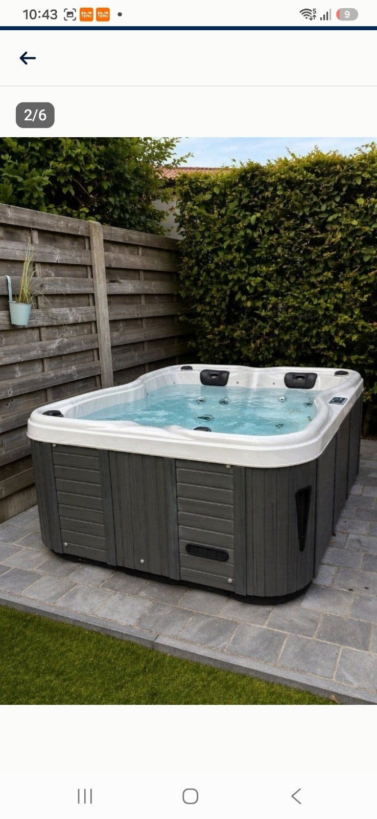 jacuzzi gratis geleverd, Jardin & Terrasse, Accessoires de piscine, Envoi