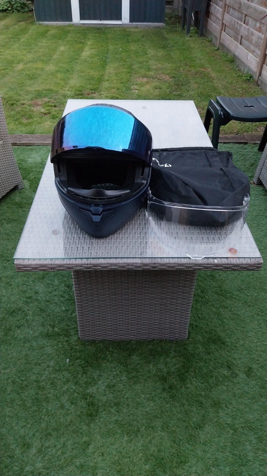 Integraalhelm Course Raider Evo, Ophalen, Bril
