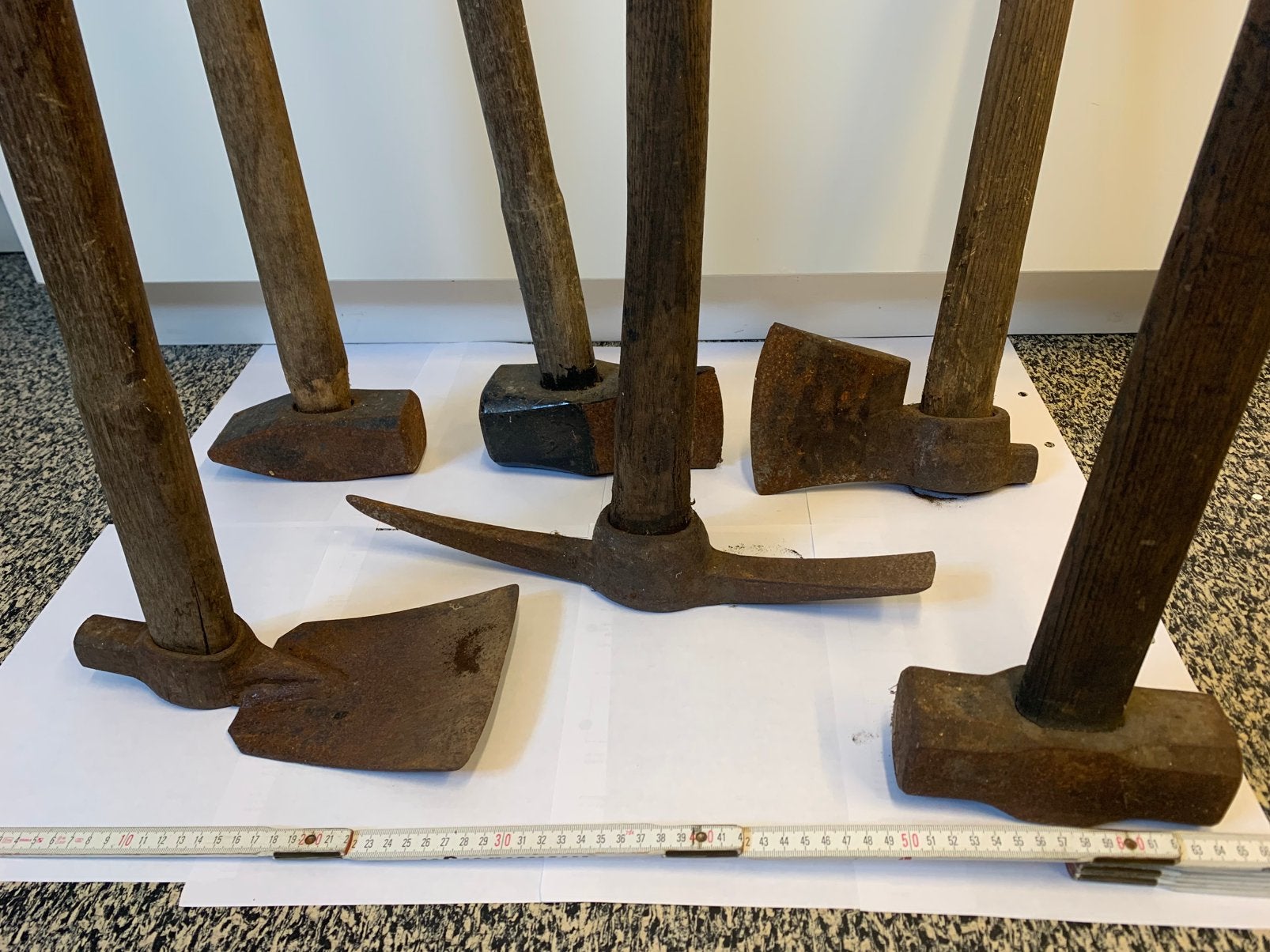 Divers zwaar, solide handgereedschap, Ophalen, Gebruikt
