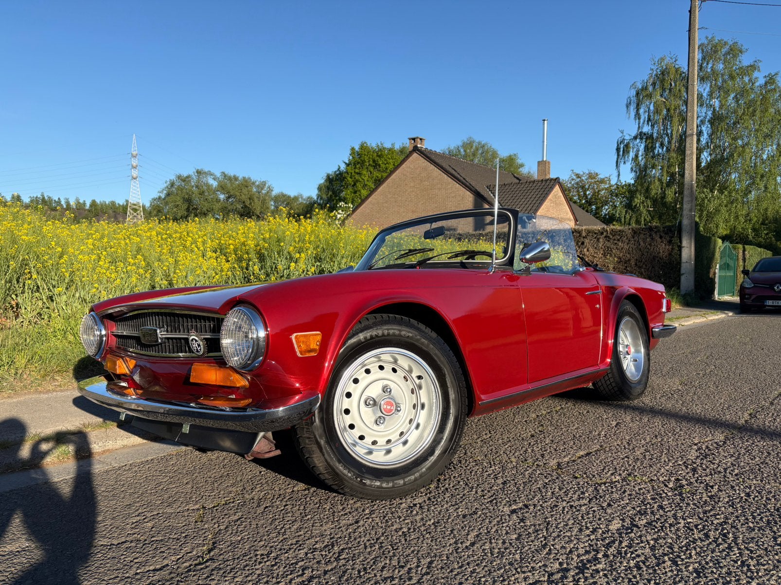 Triumph tr6 1974 disponible immédiatement CT OK, Autos, Triumph, Entreprise, Cabriolet, Essence, TR6