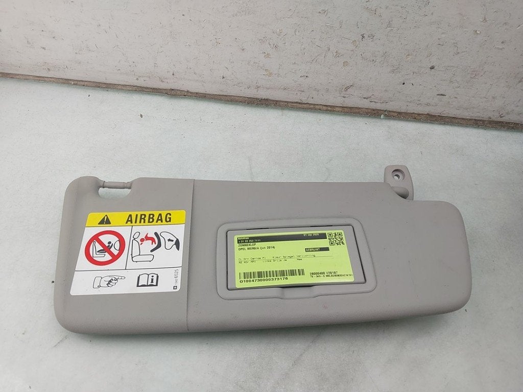 PARE-SOLEIL Opel Meriva (B) (01-2010/03-2017) (|13495537|), Opel, Opel Automobile GmbH, Utilisé, Kontakt-opel@opel.com