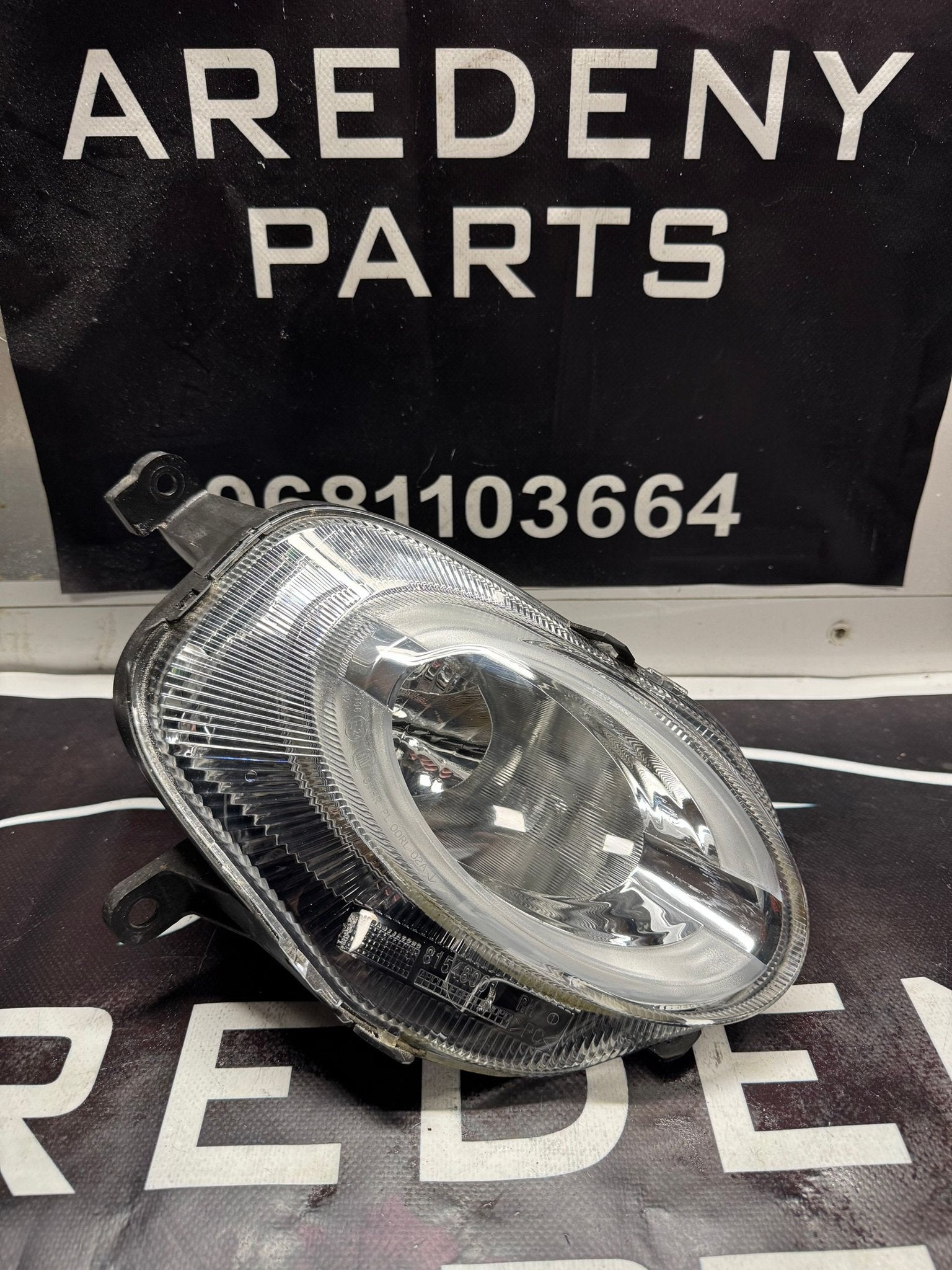 Fiat 500 500C 312 Facelift Dagrijverlichting Rechts 52007766, Gebruikt, -, -, Ophalen of Verzenden