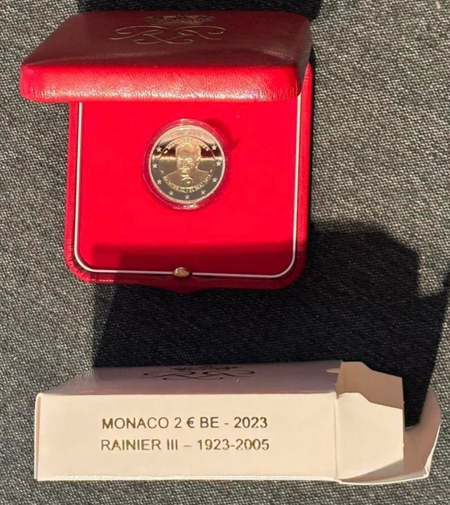 2€ Monaco 2023 Rainier III, Verzenden, Monaco