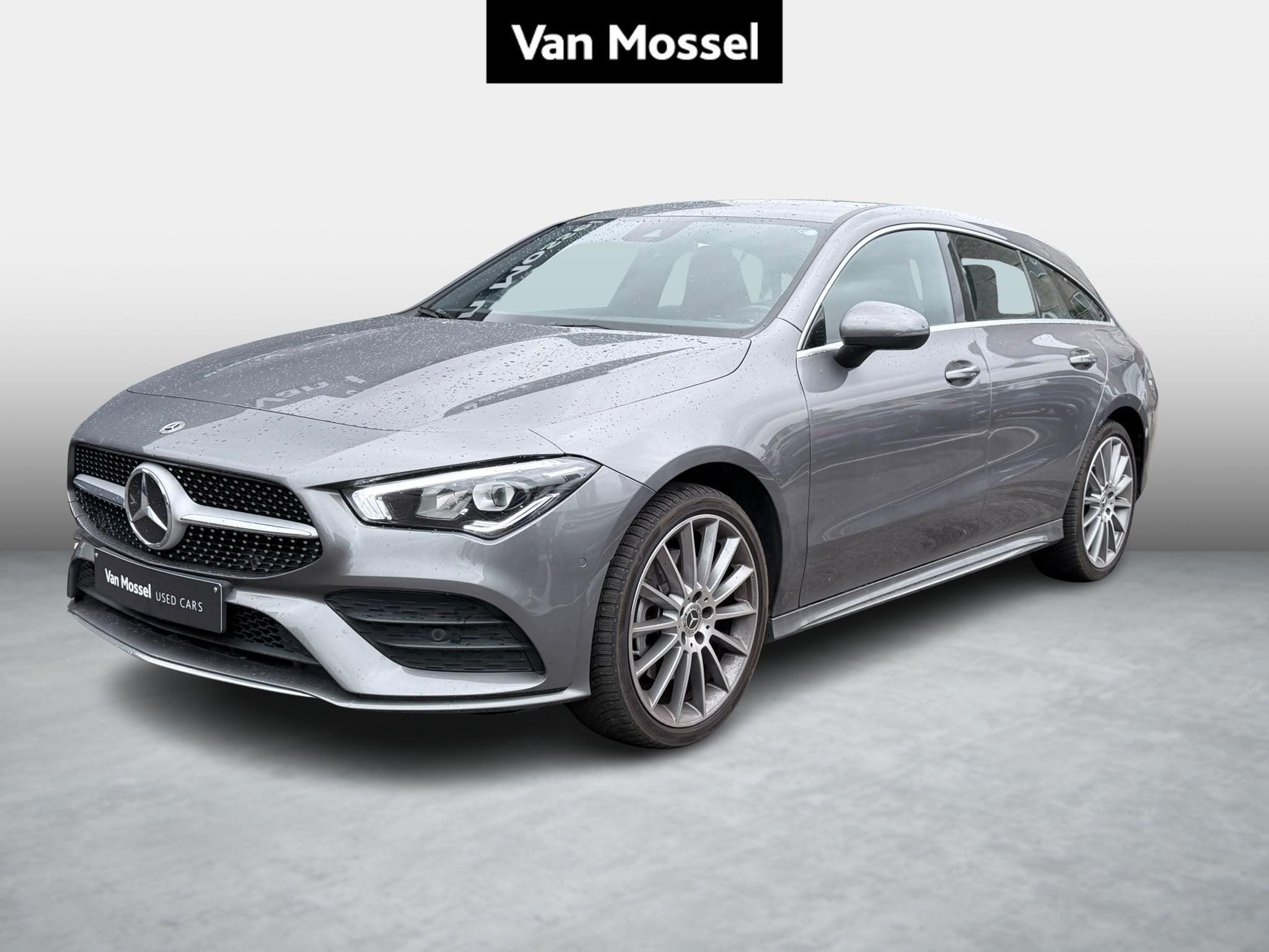 Mercedes-Benz CLA Shooting Brake CLA 250 e AMG Line, Stof, Gebruikt, Zwart, 4 cilinders