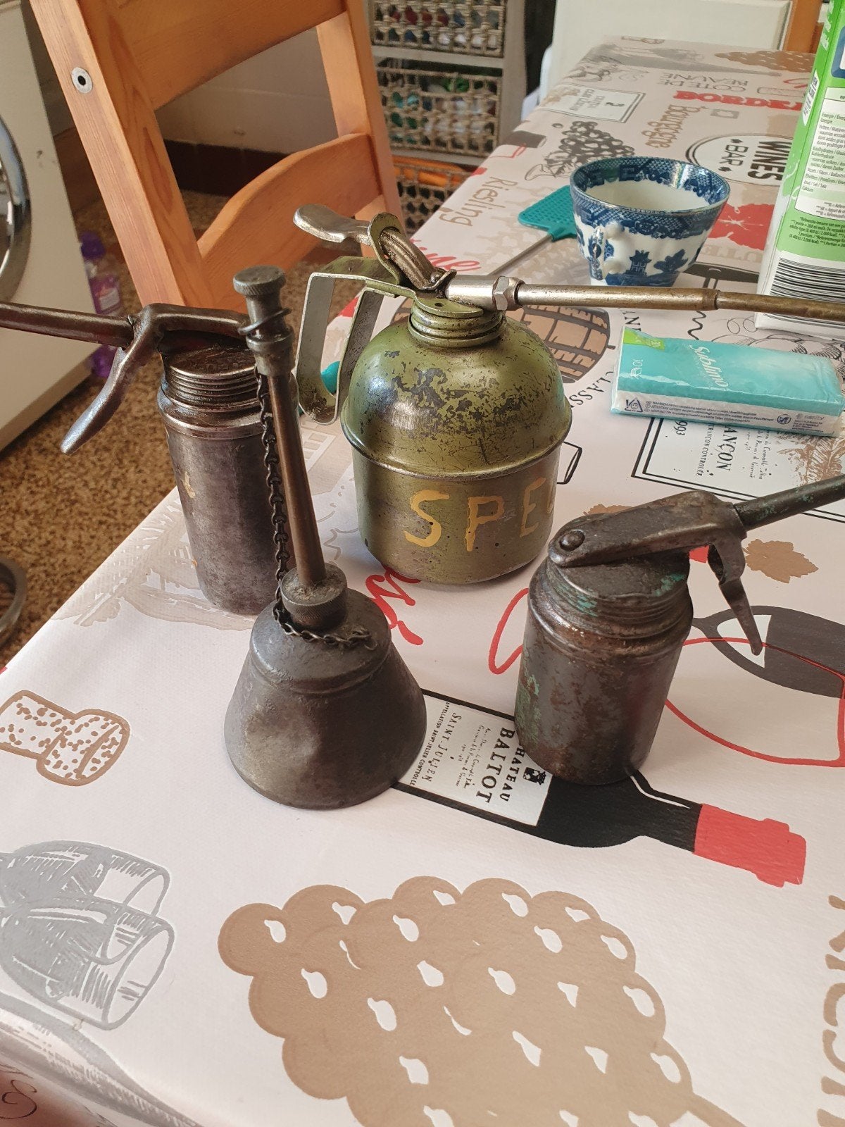 burette huile, Antiquités & Art, Antiquités | Outils & Instruments, Enlèvement