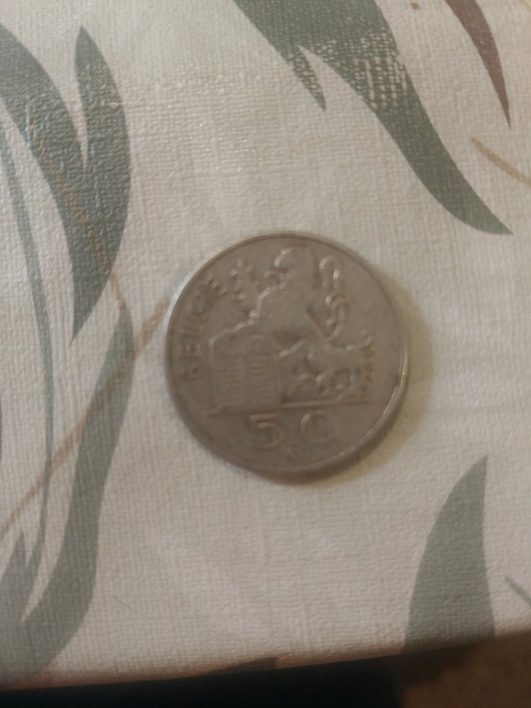 Zilveren munt., Postzegels en Munten, Ophalen, Zilver, Losse munt, Zilver
