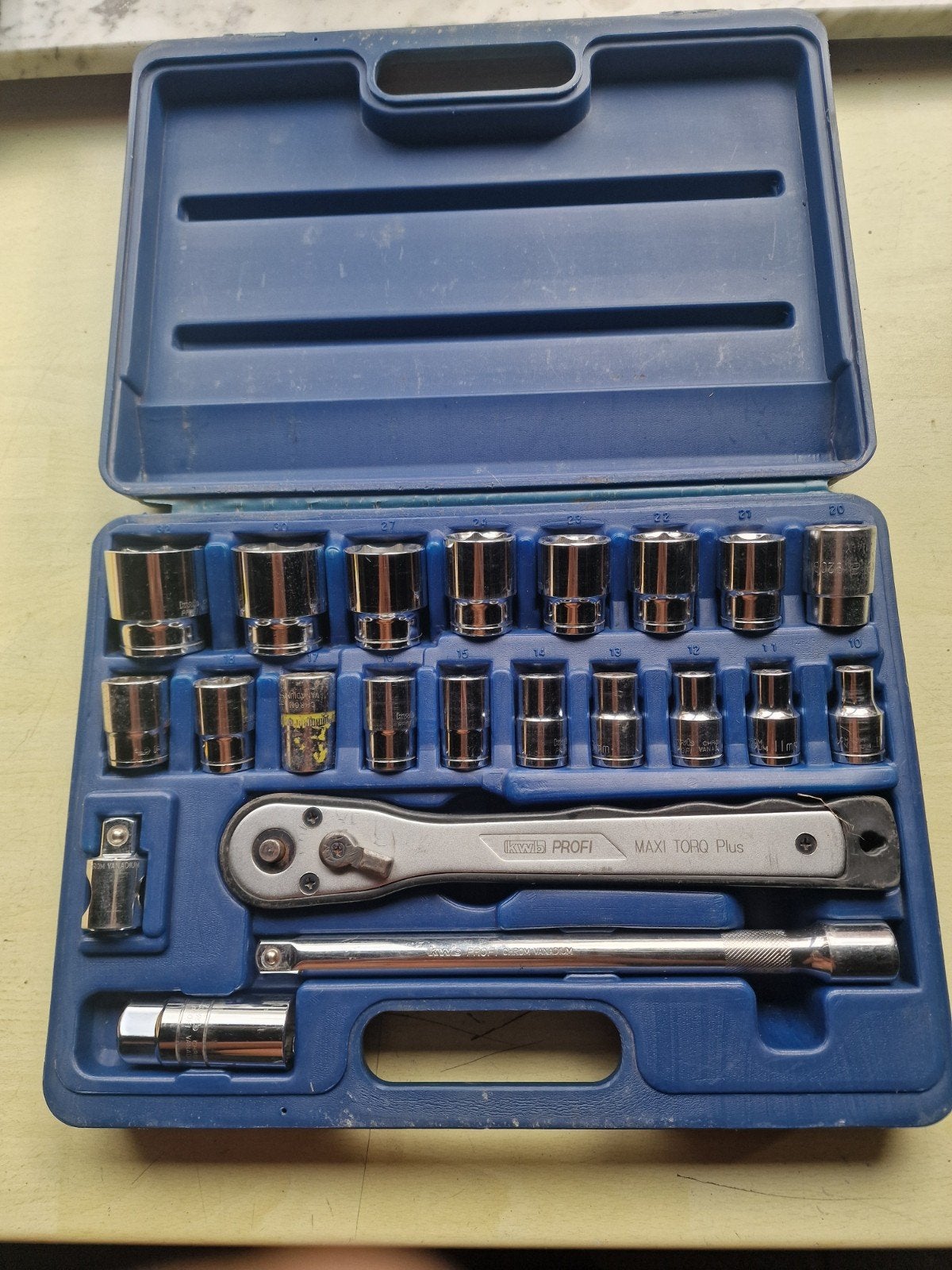 A vendre malette outillage chrome vanadium, Doe-het-zelf en Bouw, Gereedschap | Handgereedschap, Ophalen, Gebruikt, Bitset, Overige merken