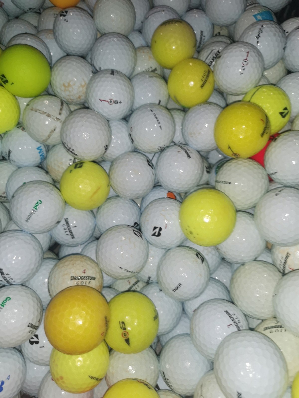 gebruikte Bridgestone golfballen 100 stuks, Ophalen of Verzenden