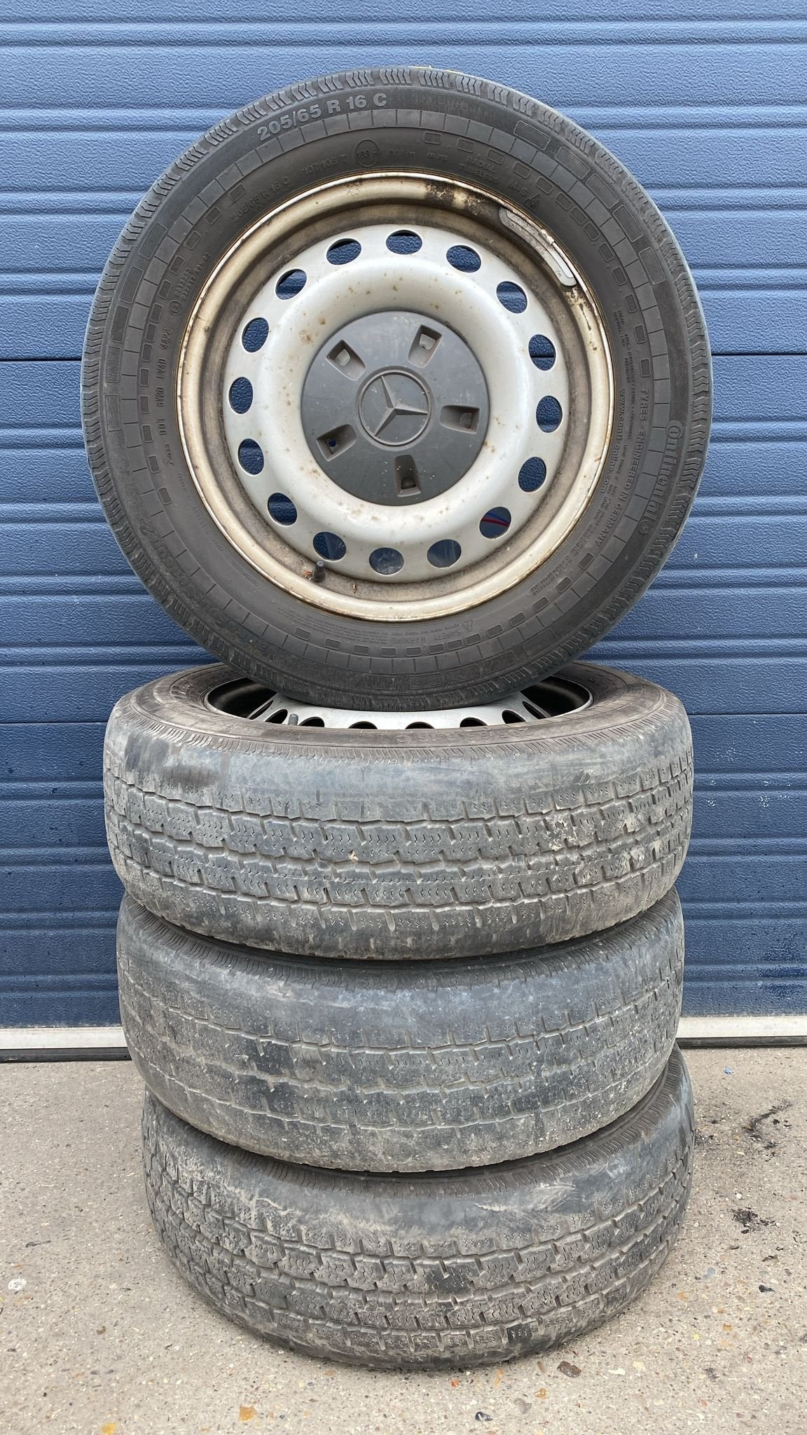 Mercedes-Benz Vito Viano Allseason Banden Set 205-60-16 5x11, -, Banden en Velgen, All Season, -