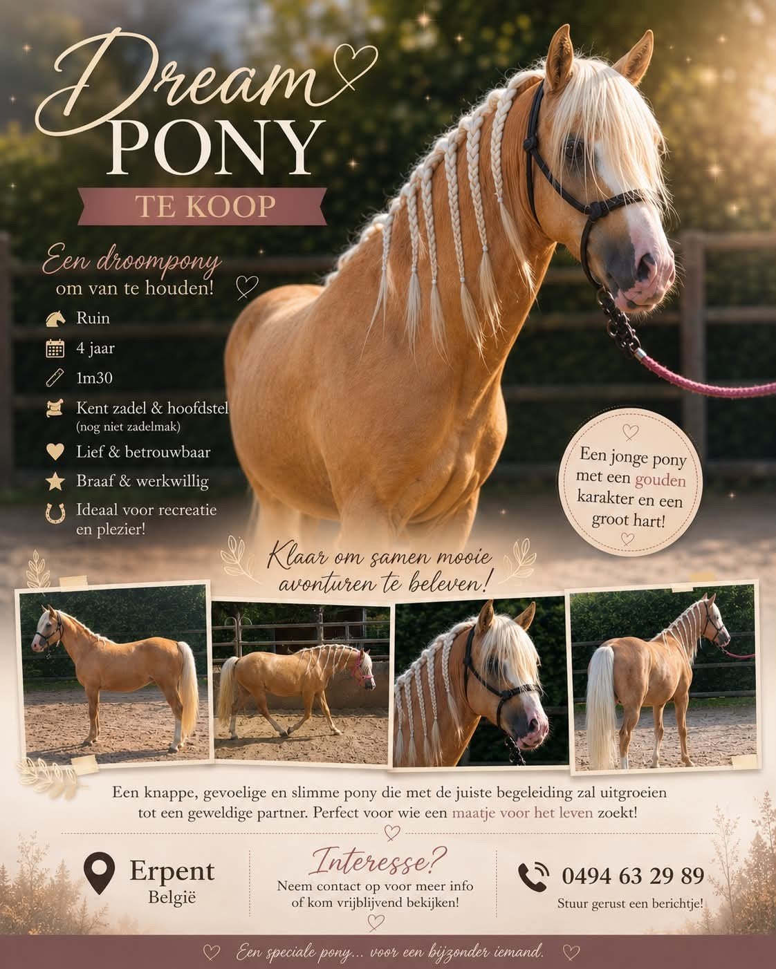 Super lieve pony, Dieren en Toebehoren