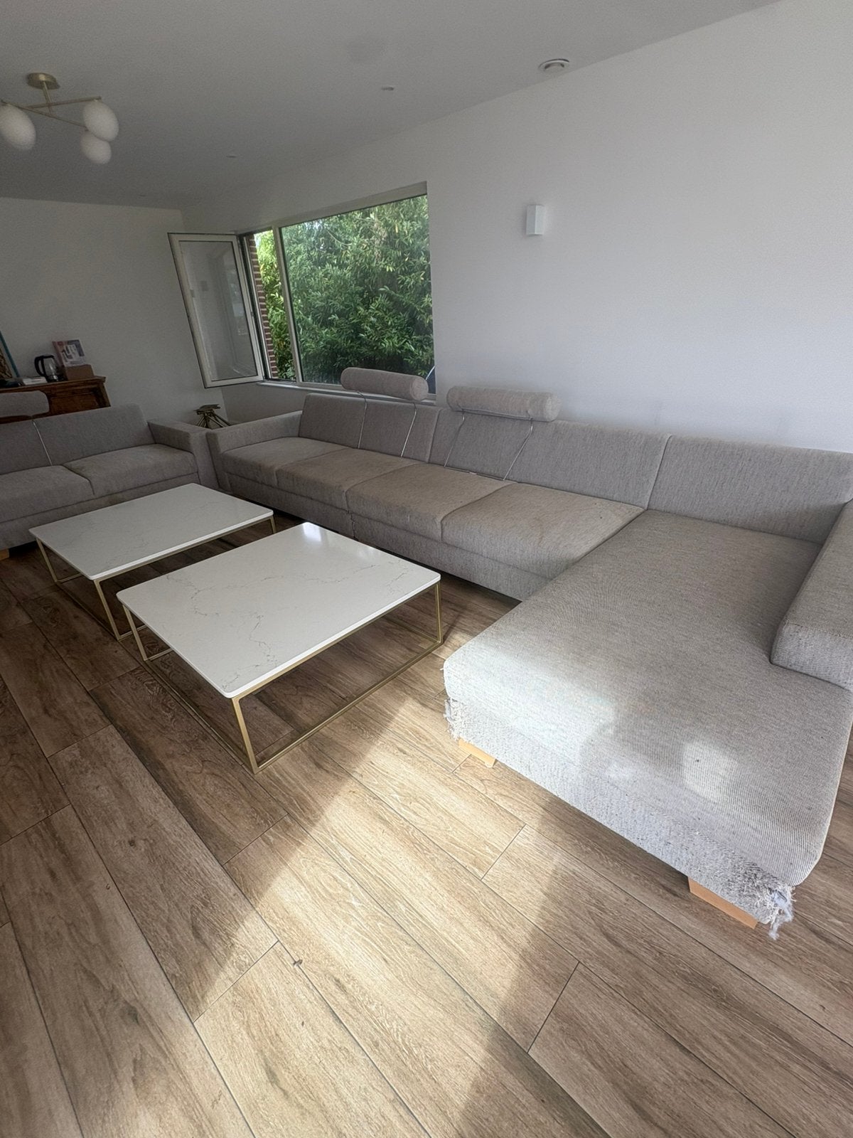 Grand canape moderne 8+ places, Maison & Meubles, Enlèvement ou Envoi