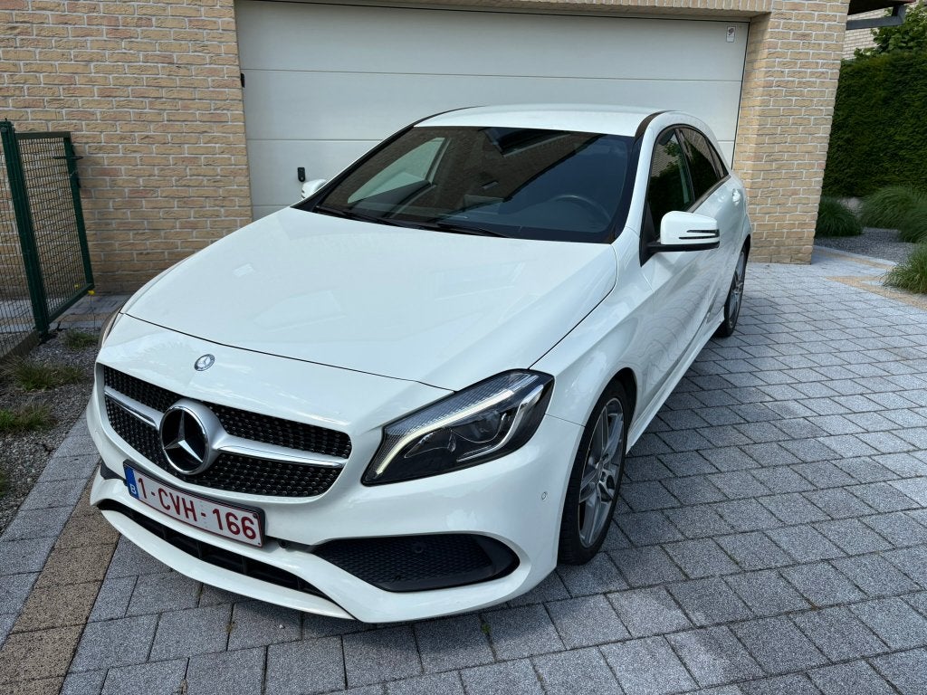 Mercedes A180 AMG W176 Facelift, 4 cilinders, Wit, 1595 cc, Handgeschakeld