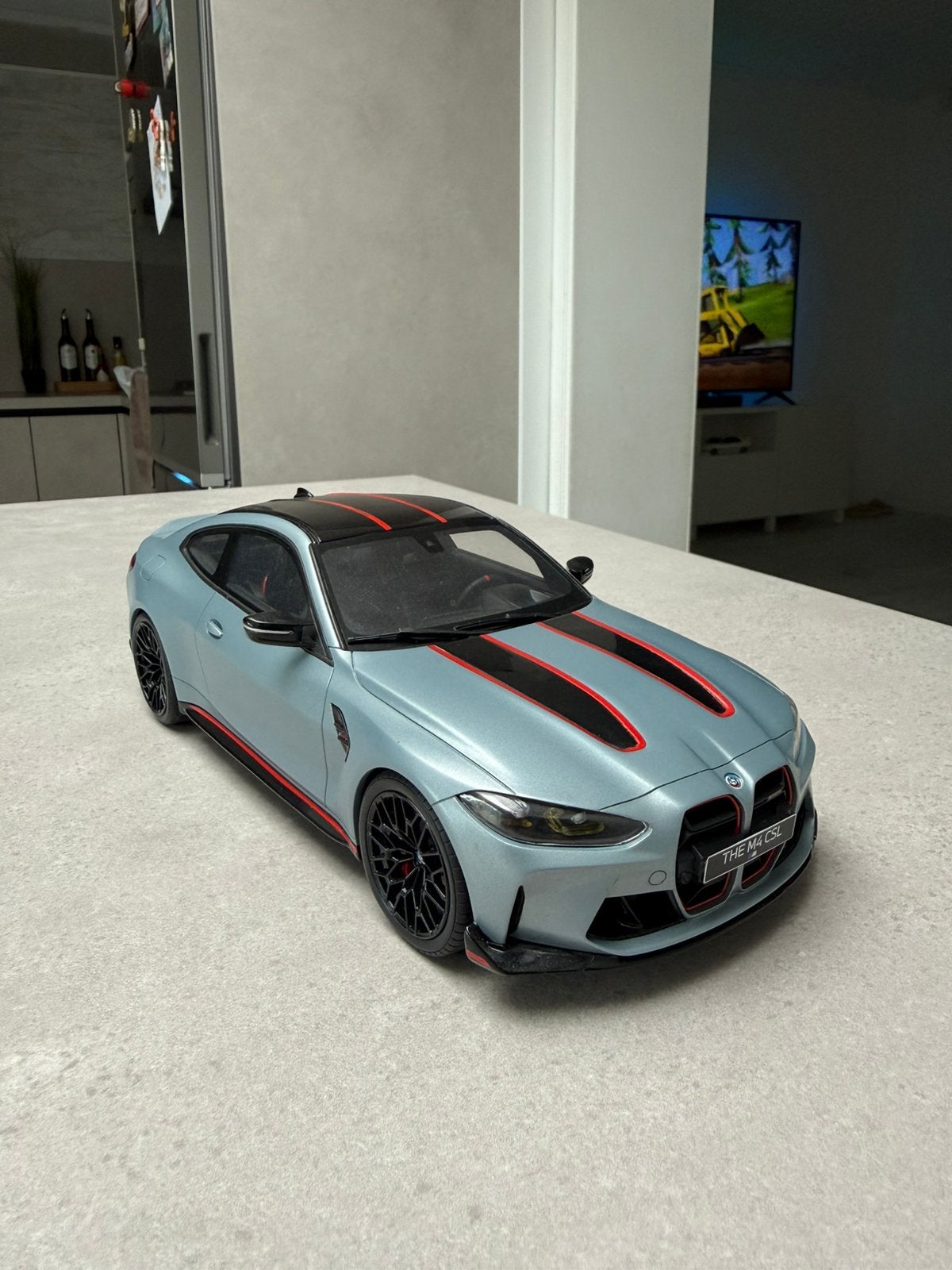 GT Spirit BMW M4 CSL G82 1:18, Enlèvement, Neuf, Voiture, Autres marques
