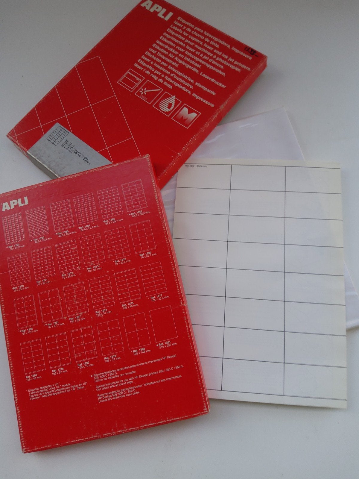 Adresstickers voor printer. 2400 stickers., Ophalen of Verzenden, Nieuw