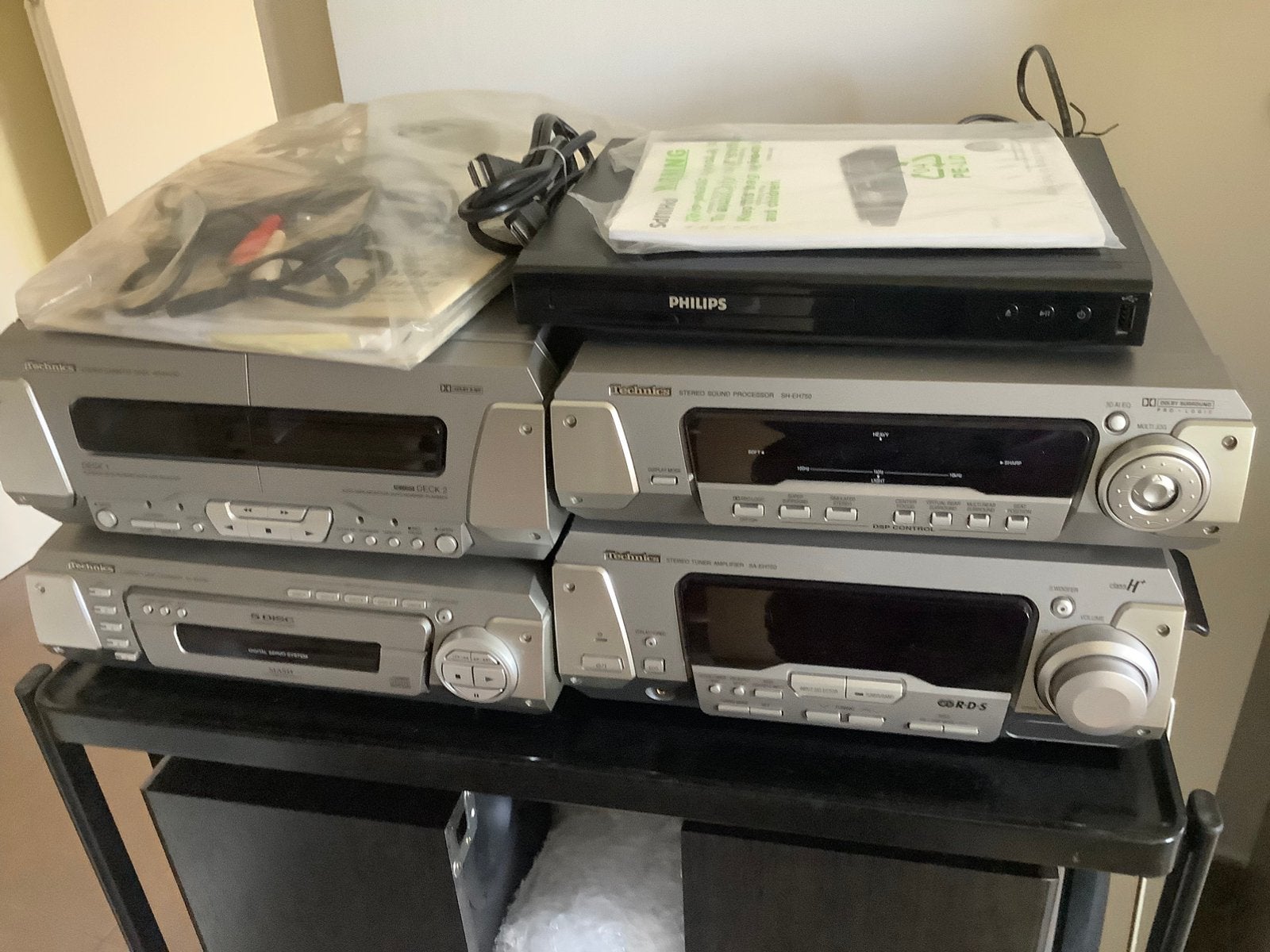 TECHNICS, TV, Hi-fi & Vidéo, Autres marques, Enlèvement, Utilisé, Composants en vrac