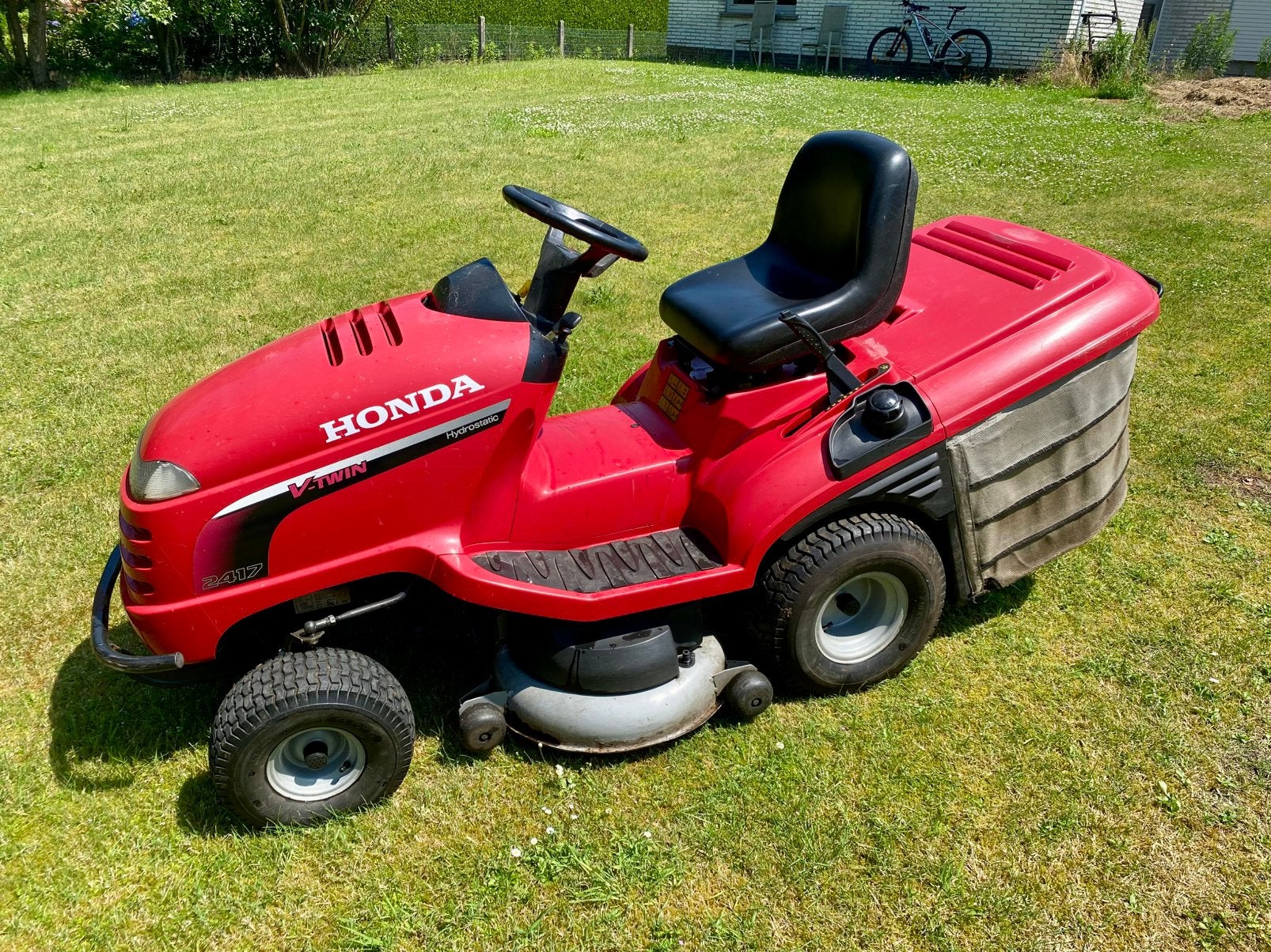 HONDA HF 2417 HM 102cm 17PK Hydrostatisch, Tuin en Terras, Ophalen, Opvangbak, 90 tot 120 cm