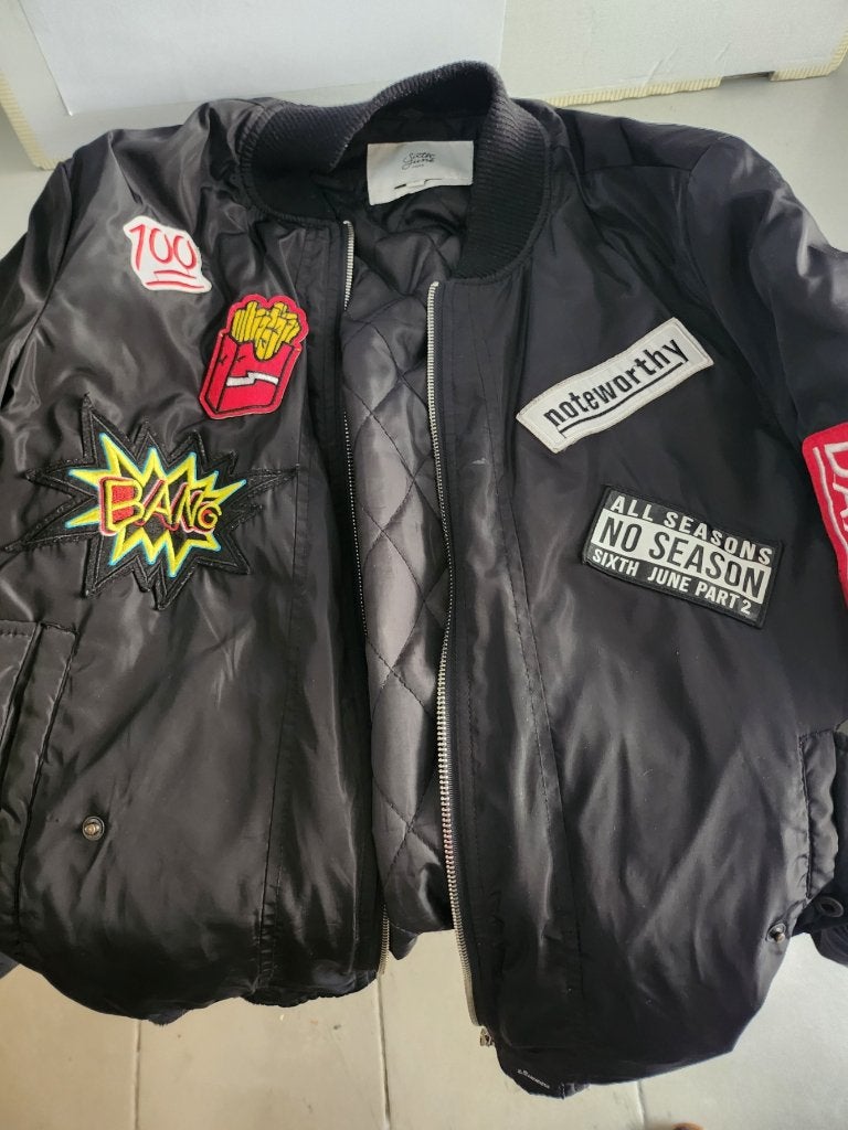 Bomber Jas Sixth June Dames Small - XS, Zwart, Ophalen of Verzenden, Zo goed als nieuw, Maat 34 (XS) of kleiner