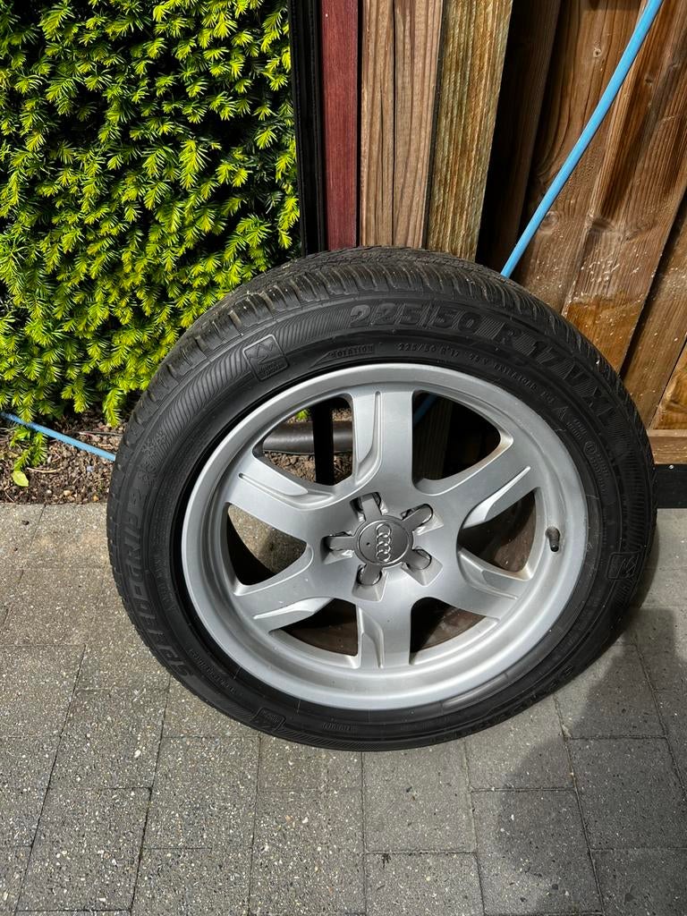 Jantes en aluminium Audi A5 avec pneus d'hiver, Enlèvement, Pneus hiver, Jante(s)