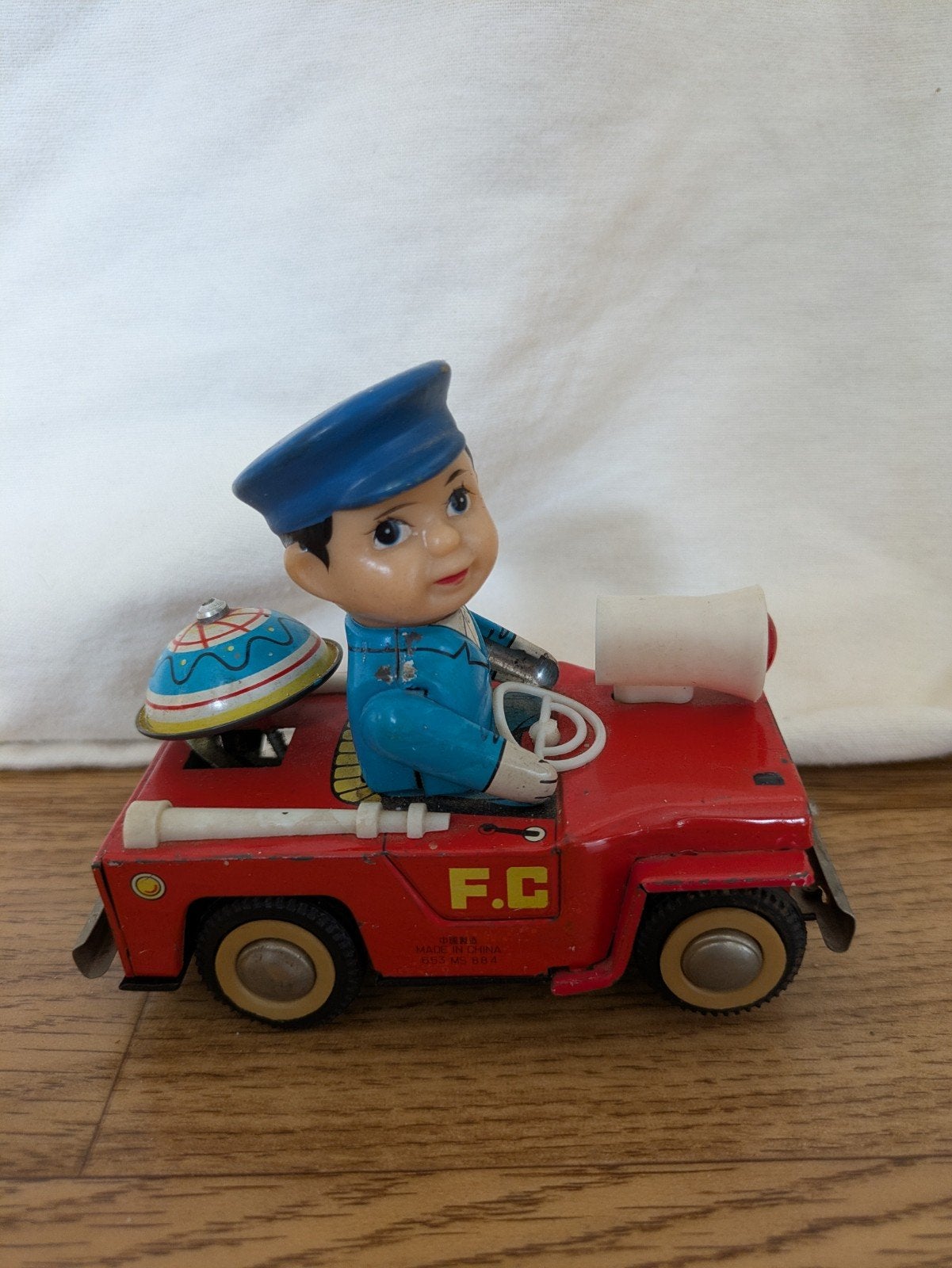 vintage MS-884 Willys Jeep "Fire Chief", Antiek en Kunst, Ophalen of Verzenden
