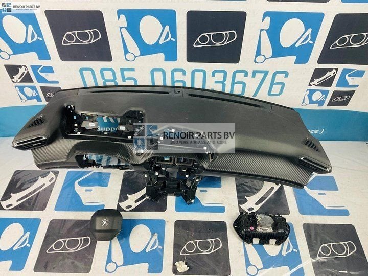 Airbag set PEUGEOT 208 2008 II Dashboard NORMAAL START STOP, Gebruikt, -, -, 6 maanden garantie